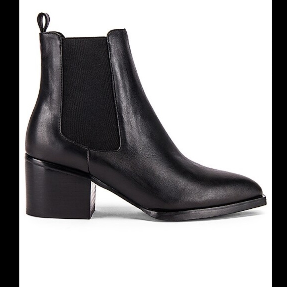 Alias Mae Chilli Bootie in Black Burnished
